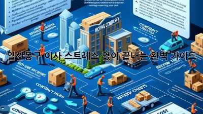 일산동구 이사, 스트레스 없이 끝내는 완벽 가이드
